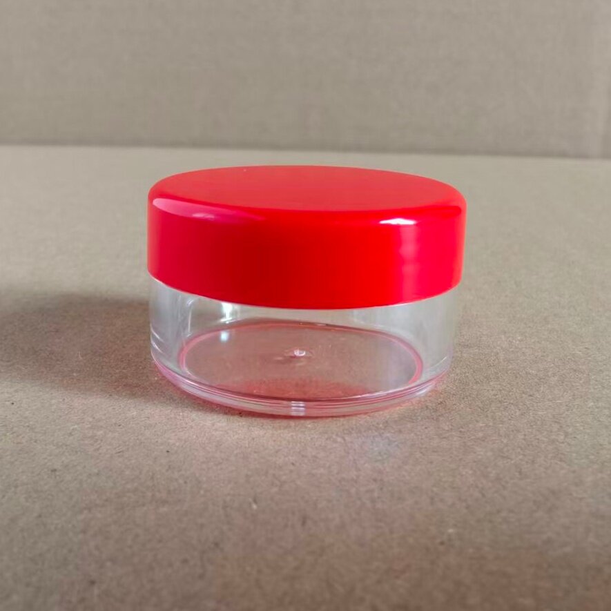药膏盒10克批发塑料圆形软膏盒面霜盒旅行便携化妆品分装盒空盒子