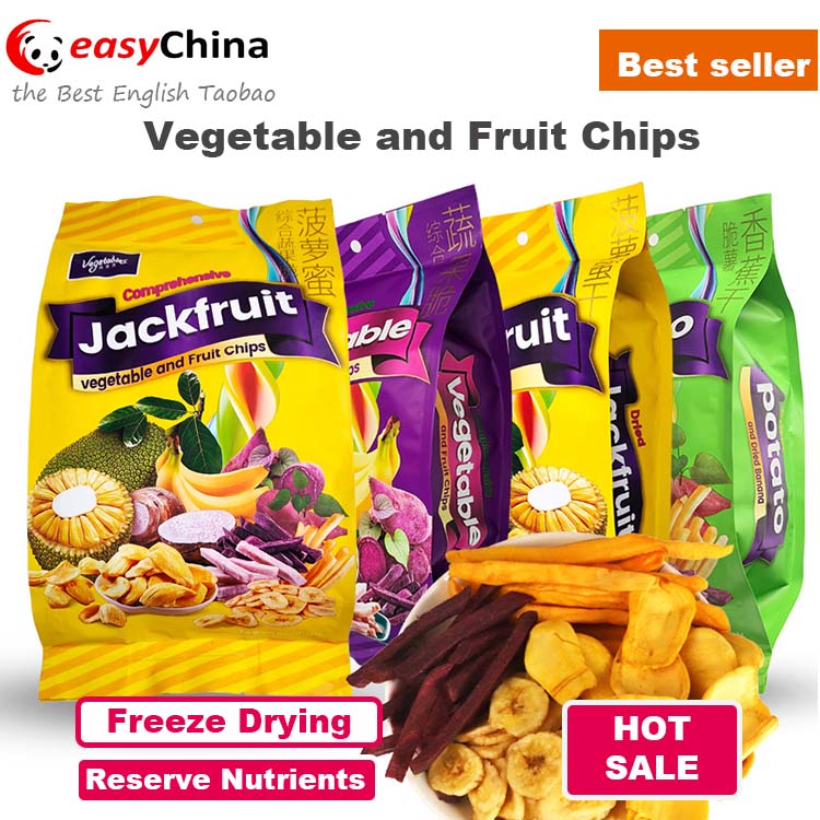 vegetable fruit chips crispy freeze dried vegetables fruits