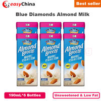 190mL*6 Bottles of Blue Diamond Unsweetened Almond Milk thumbnail 7