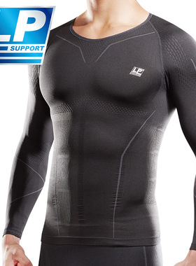 LP AIR系列男子压缩衣 健身跑步户外运动透气保暖长袖ARM2401Z