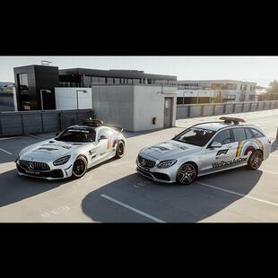 RC 1/10 梅奔AMG GT3 F1赛事安全车2020模型涂装拉花贴纸