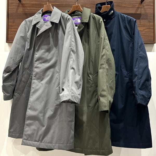 日本包直邮THE NORTH FACE PURPLE LABEL北面紫标立领保暖风衣