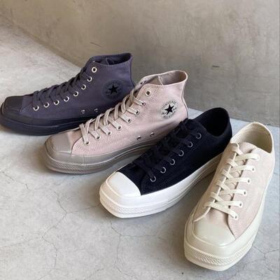 日本代购直邮converse ALL STAR SQUARETOE HI高帮方头双色板鞋