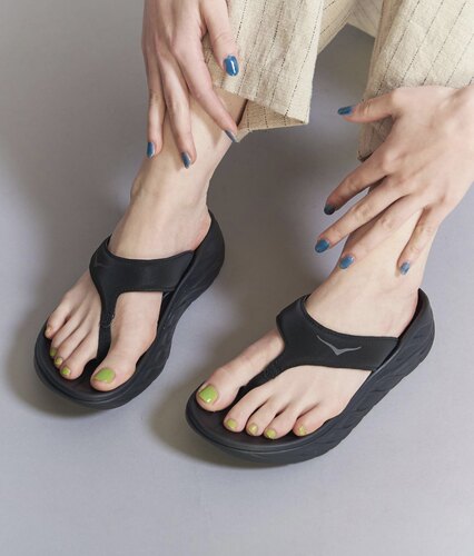 日本代购直邮hoka oneone ORA RECOVERY FLIP人字拖男女情侣