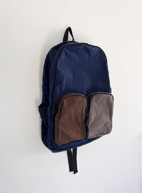 日本代购直邮ACOC休闲运动背包复古撞色舒适韩国制