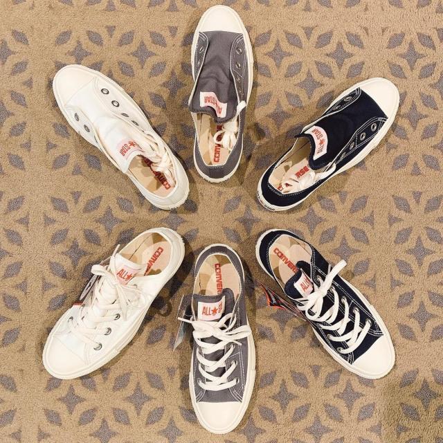 折扣日版匡威一脚蹬日本代购直邮CONVERSE ALL STAR 两用帆