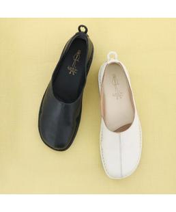 日本代购直邮本土品牌一脚蹬真皮皮鞋女款 复古百搭休闲舒适