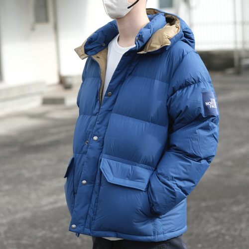 日本包直邮北面The North Face Camp Sierra侧标防水保暖羽绒服男