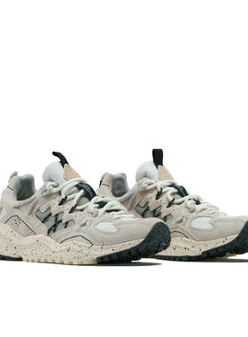 日本代购山雾花野Flower MOUNTAIN YAMABUSHI White/Gray运动鞋