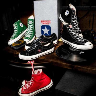 日本代购直邮CONVERSE AS AGED 87 CL STRANGER THINGS 5帆布鞋