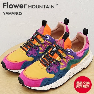 日本代购直邮Flower MOUNTAIN YAMANO3 TROPICAL FLOWER运动鞋
