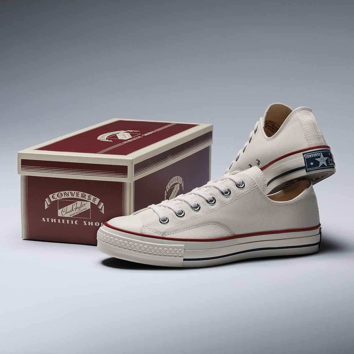 日本包直邮ALL STAR J VTG 57 OX日本制Fuji Kinbai帆布鞋复古