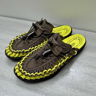 日本代购直邮KEEN联名Metalwood UNEEK II限定联名渔夫鞋网眼中性