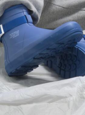 日本代购直邮MOONSTAR ET044 MARKE MODI BDS侧开口橡胶雨鞋810S