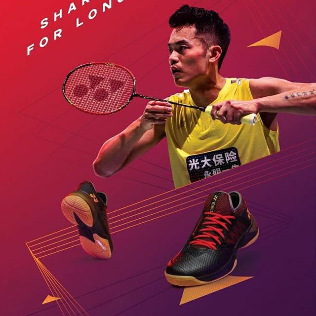 日本代购直邮林丹着Yonex Z2网球羽毛球鞋限定纪念款男女情侣