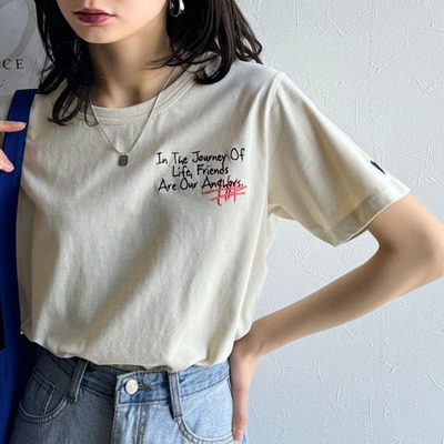 日本代购直邮Classical Elf涂鸦刺绣插画风美式短袖T恤四色