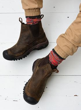 日本代购KEEN Anchorage Boot III WP 户外鞋 登山 秋冬