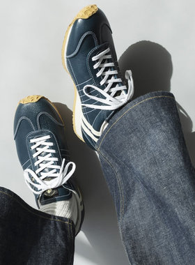 日本代购直邮手工鞋日产复古情侣百搭舒适patrick PAMIR 新色蓝色