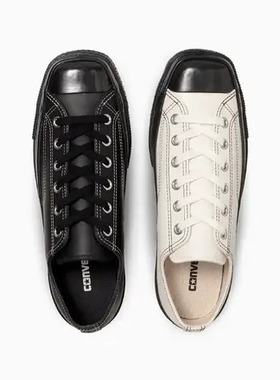 日本代购直邮converse ALL STAR SQUARETOE LE OX皮质低帮休闲鞋