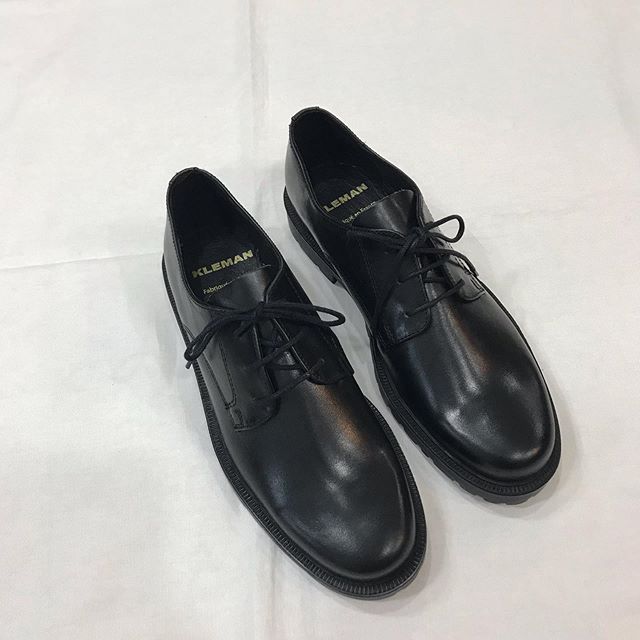 日本代购kleman法国制系带皮鞋