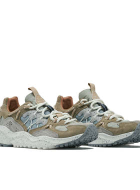 日本代购山雾Flower MOUNTAIN YAMABUSHI Gray L.Military运动鞋