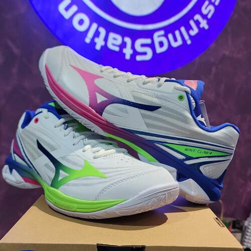 日本代购直邮MIZUNO美津浓WAVE CLAW4鸳鸯3E限定3鹰爪4羽毛球鞋26