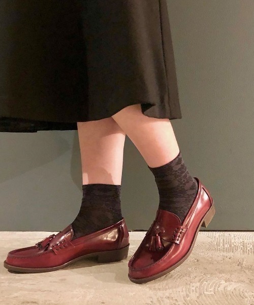 HARUTA休闲平跟圆头百搭