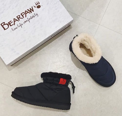 日本BEARPAW Snow fashon short 新款 雪地靴