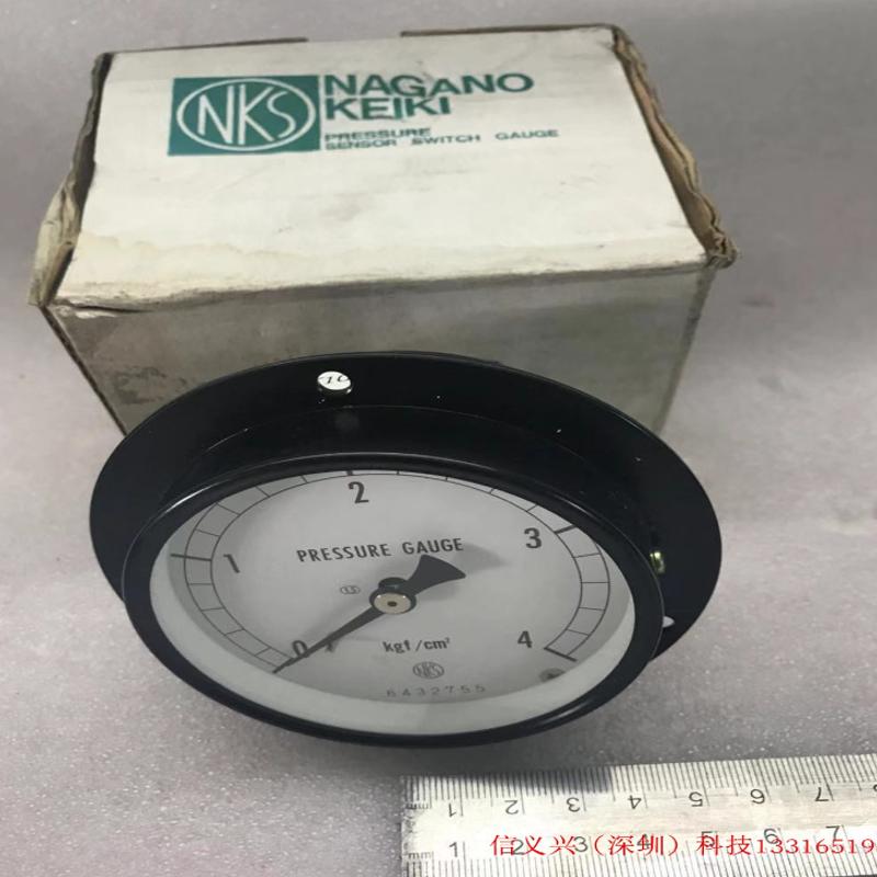 NKS PRESSURE GAUGE AC15-283 DU3/8  754kgf/cm2 643275
