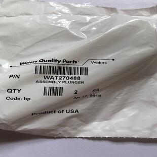 Waters 2695 柱塞杆WAT270488 / 含2支WAT270759 促