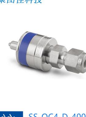 Swagelok世伟洛克SS-QC4-D-400K7)接头阀管茎1/4 紫色键