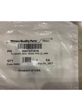 询价Waters柱塞密封垫WAT271018（含2个WAT270160）