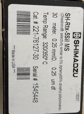 岛津气相色谱柱227-36276-01 SH-Stabilwax-DA 60m0.32