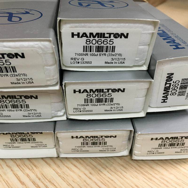汉密尔顿 80665 Hamilton 100ul 微量进样器 液相手动进样针