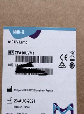 密理博millipore UV紫外灯ZFA10UVM1 促