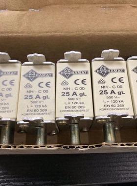 EBAMAT NH-C00 20A 25A  30A 35A 40A GL 500V EN60269 熔断