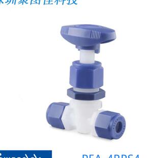 Swagelok世伟洛克 PFA-4RPS4) PFA 针形阀，1/4 in. 卡套
