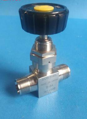 OHNO BELLOWS B-BA波纹管手动阀 10k-1/2 1/2in卡套接口