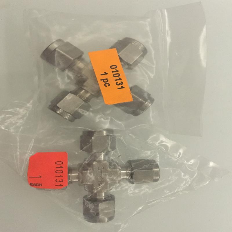 swagelok世伟洛克四通 1/4 SS-400-4 三通SS-400-3 促