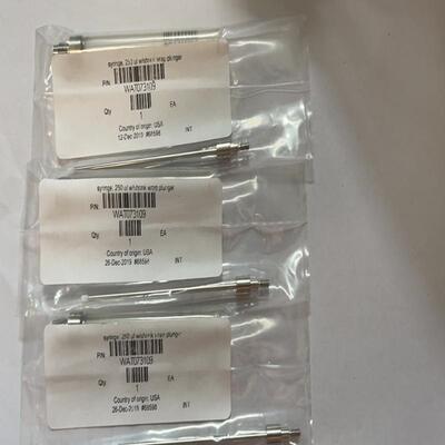 Waters自动进样针WAT073109 250ul 用于717自动进样器 促