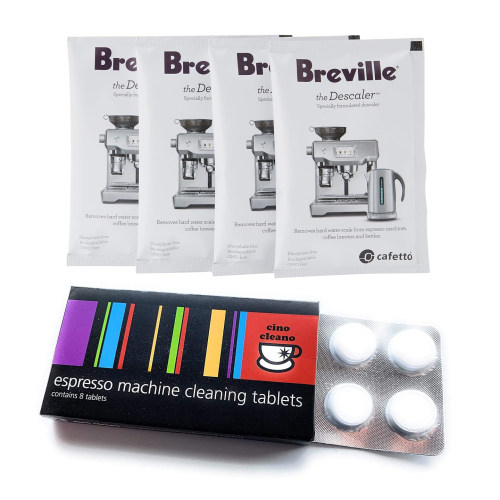 Breville/铂富咖啡机原装清洁片除垢粉剂液冲煮头清洗进口配件