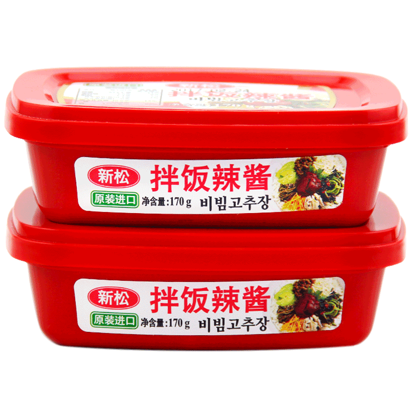 韩国进口新松炒年糕170g辣椒蘸酱