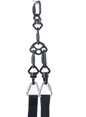 杂技道具专用皮条皮吊aerial straps高空中吊绳皮带子双人loop