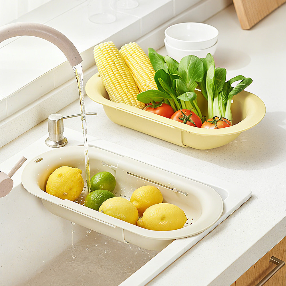 可伸缩沥水篮洗水果篮子家用厨房多功能水槽洗菜盆沥水架滤水碗架,餐饮具,洗菜盆/沥水篮/漏水筛,淘宝优惠券,粉丝福利购,淘宝优惠卷