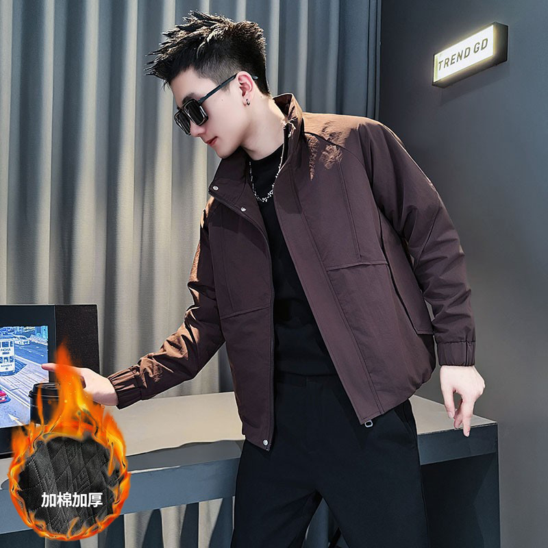 小码男装立领加棉夹克XS码