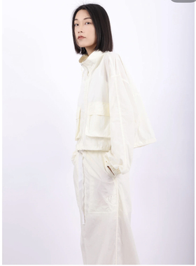 高精尖车缝无豆系列！松弛感防晒衣配长半裙套装  凉感科技面料