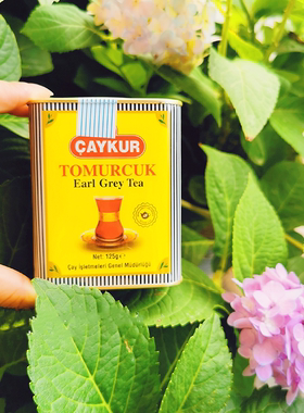 selim土耳其代购进口佛手柑伯爵红茶粉英式下午茶袋装茶叶125g