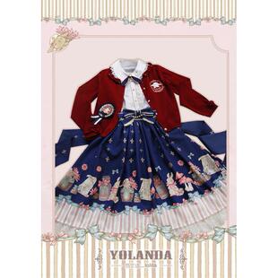 贝妮兔定金||学院风套装兔子JSK连衣裙洛丽塔洋装lolita 尾款