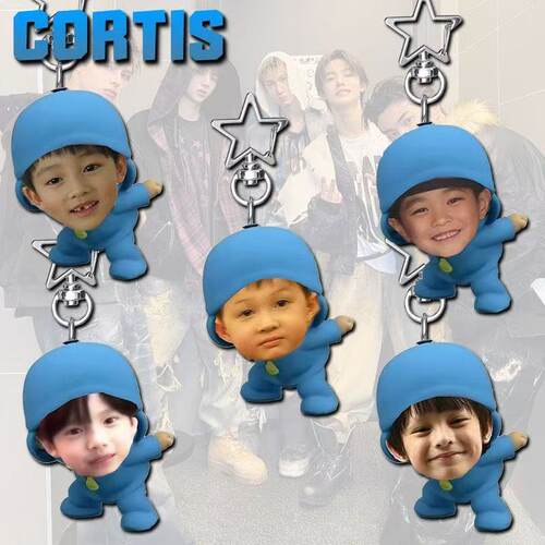 最新cortis周边星星扣金主训马丁可爱幼儿粉丝演唱会学生书包挂件