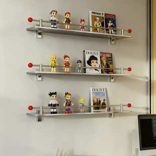 铝合金置物架壁挂式多层收纳架家居装饰陈列架厨房调料浴室收纳架